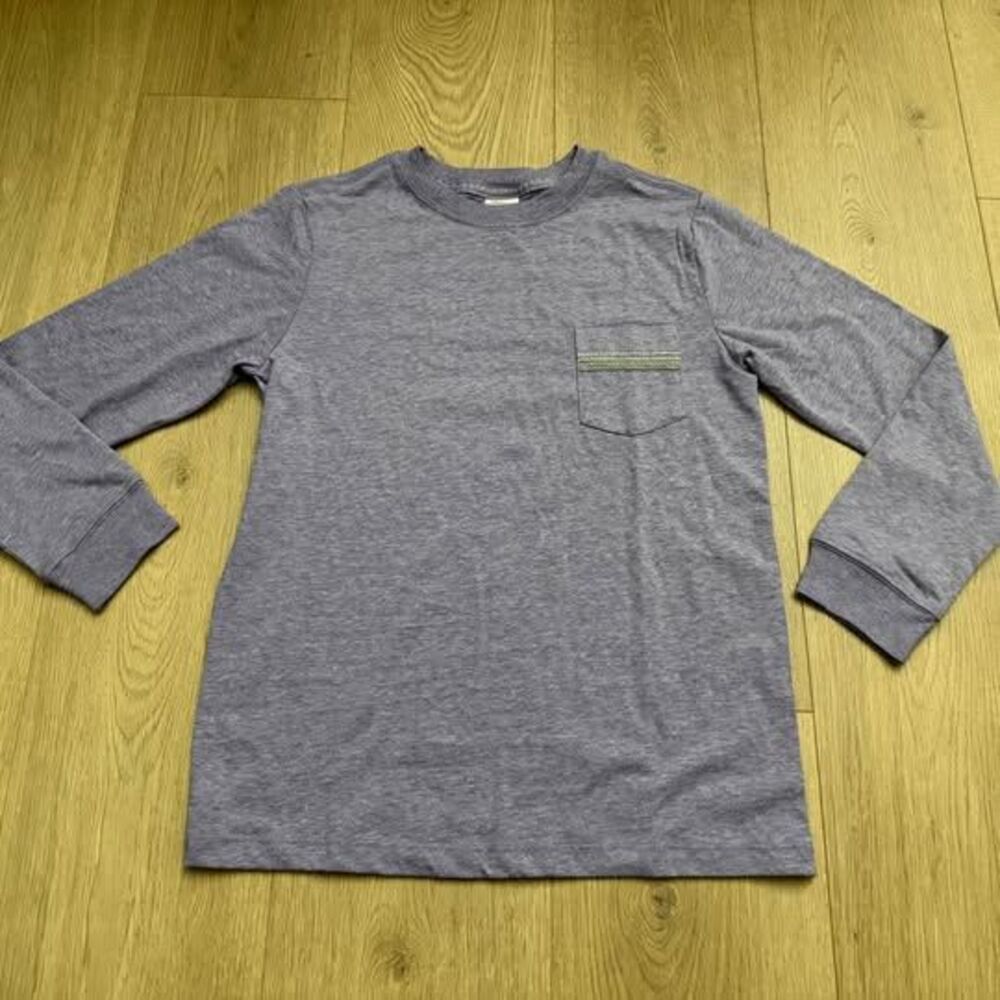 Hanna Andersson Long Sleeve Pocket T-Shirt Size US 10 lavender